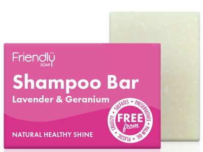 Friendly shampoo soap bar