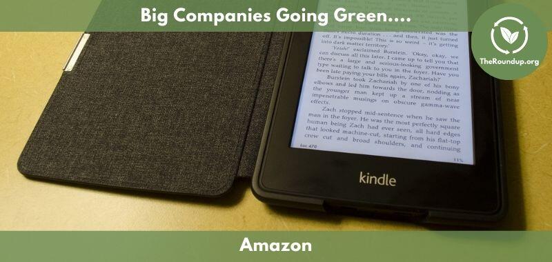 Green energy initiatives from Amazon