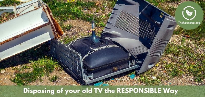 dispose of old tv