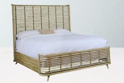 Surfside Rattan sustainable bed frame