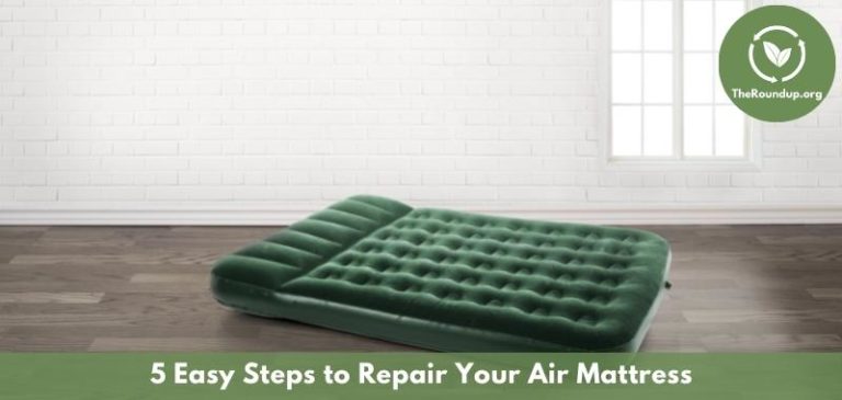 repair air mattress leak on fabric side