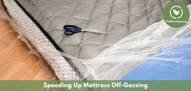 does hypoallergnic mattress cover block off-gassing