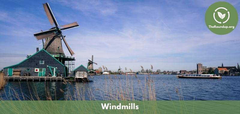 Windmills in Amsterdam