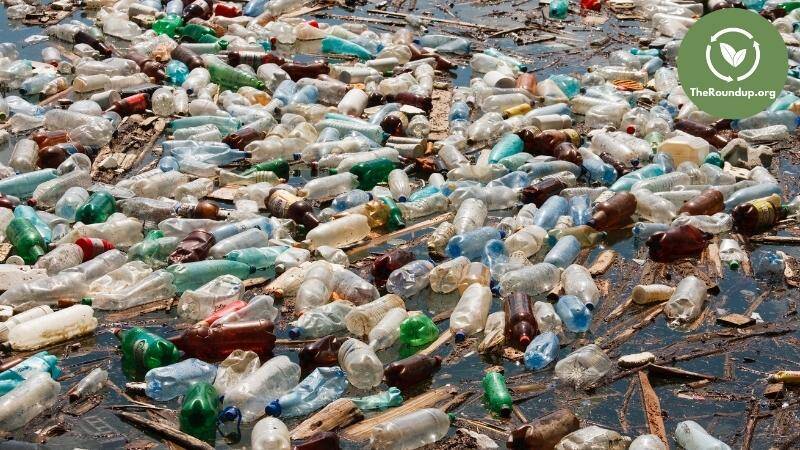 plastic bottle pollution in the ocean