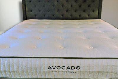 Avocado latex organic on our bed