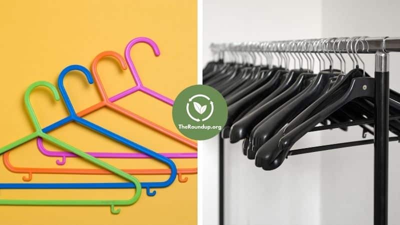 materials used to make plastic clothes hangers