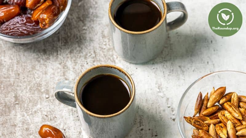 Cups of healthy Date Seed Coffee