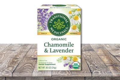 Traditional Medicines chamomile and lavender tea