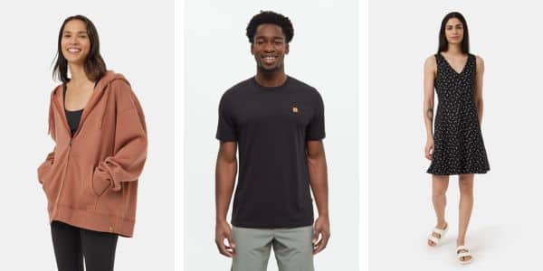 Tentree recycled clothing range