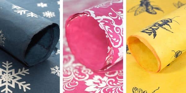 Kathmandu Valley Co. Sustainable Wrapping Paper examples