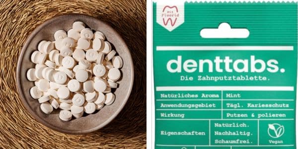 Denttabs eco friendly toothpaste tablets