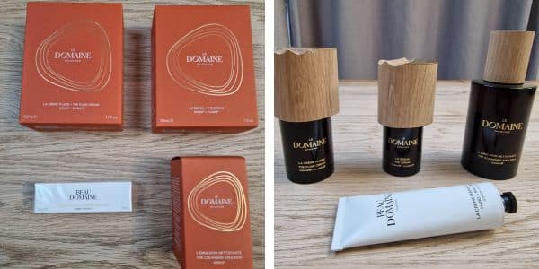 Unboxing Beau Domaine natural skincare