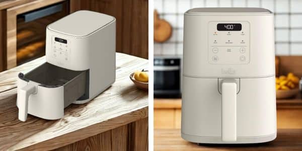 bella space saving nontoxic air fryer