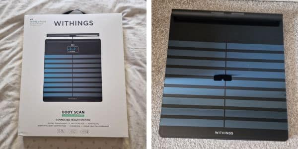 Testing Withings weight management product at home