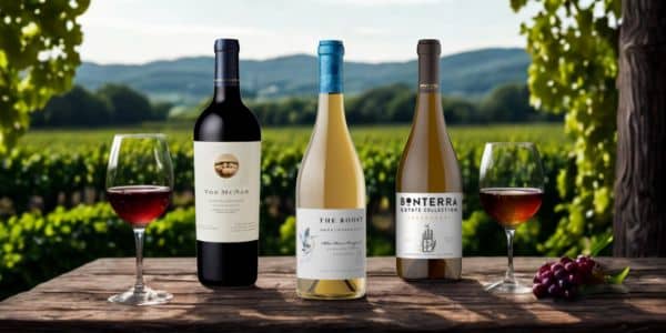 Bonterra organic wine tasting