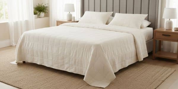 Testing the Pact organic quilt