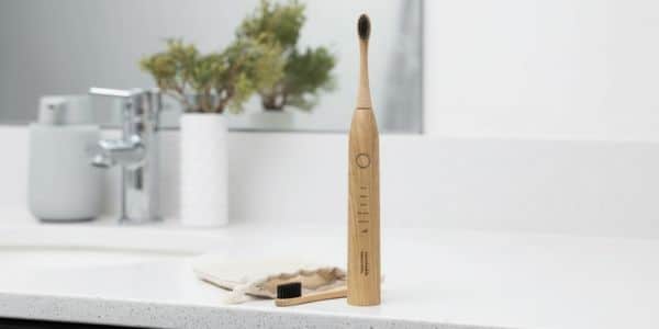 Testing the Sustainable Tomorrow Bamboo Electric Toothbrush