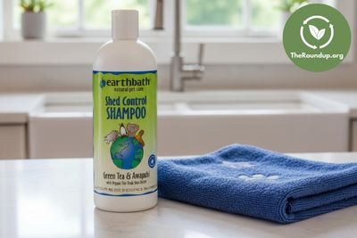 Testing earthbath dog shampoo