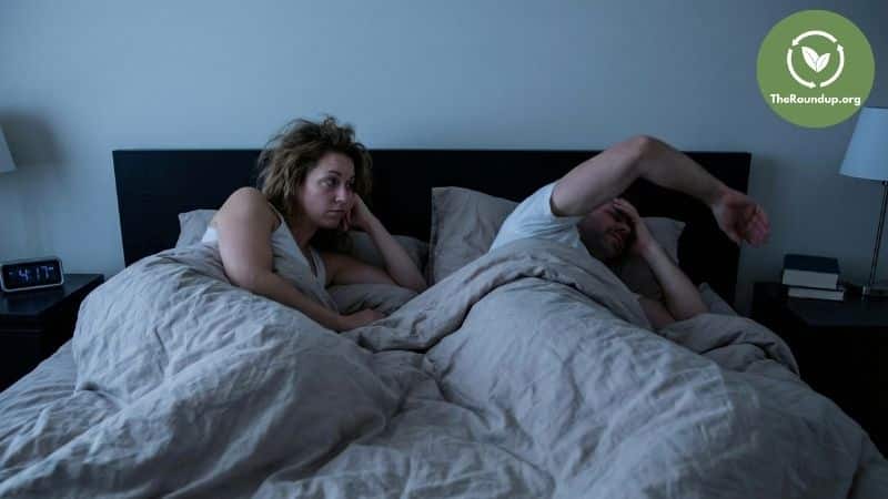 Motion transfer caused by a restless sleeper