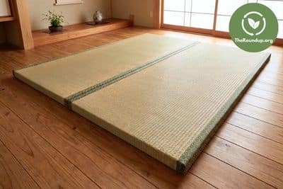 Futon Shop luxury Tatami coco mat in a Japanese home