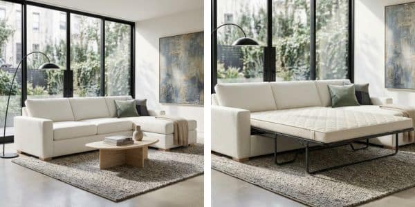 Testing the Rio Medley sleeper sectional sofa bed